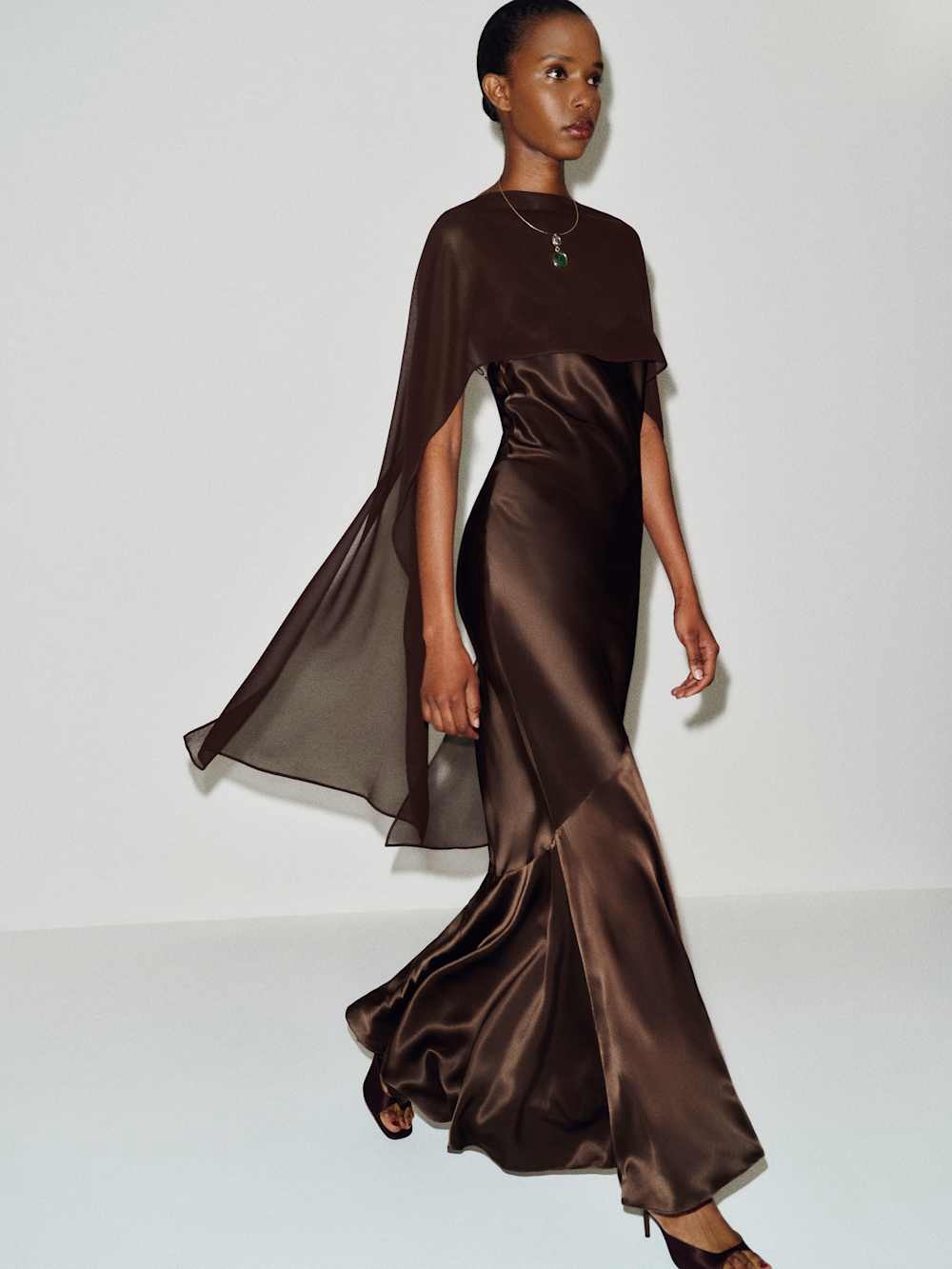 Reformation Tiffani Silk Dress